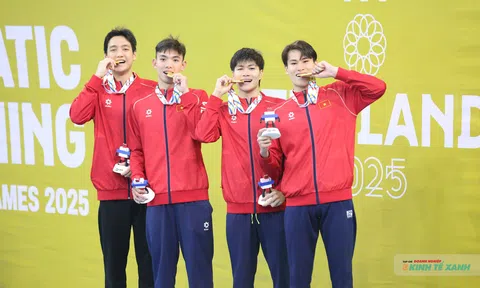 Bơi lội đem về 2 tấm huy chương vàng cho Đoàn Thể thao Việt Nam trong ngày thi đấu 11/12