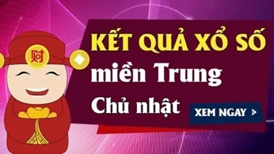 XSMT 2/8 Kết quả xổ số Miền Trung hôm nay 2/8/2026 XSMT Chủ Nhật