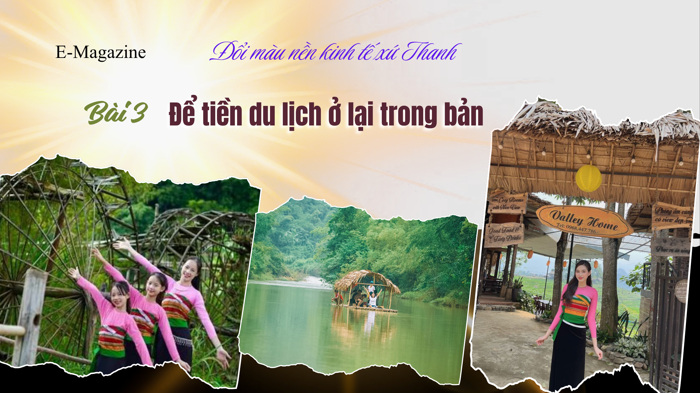 Đổi màu nền kinh tế xứ Thanh - Bài 3: Để tiền du lịch ở lại trong bản