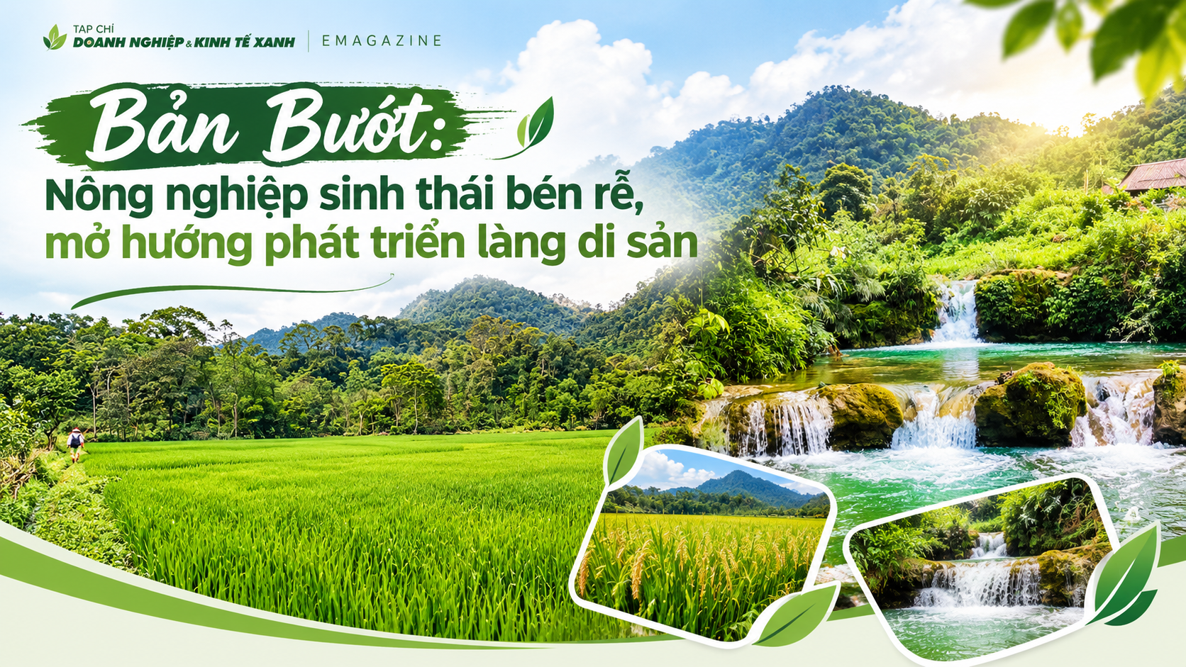 Bản Bướt: Nông nghiệp sinh thái bén rễ, mở hướng phát triển làng di sản
