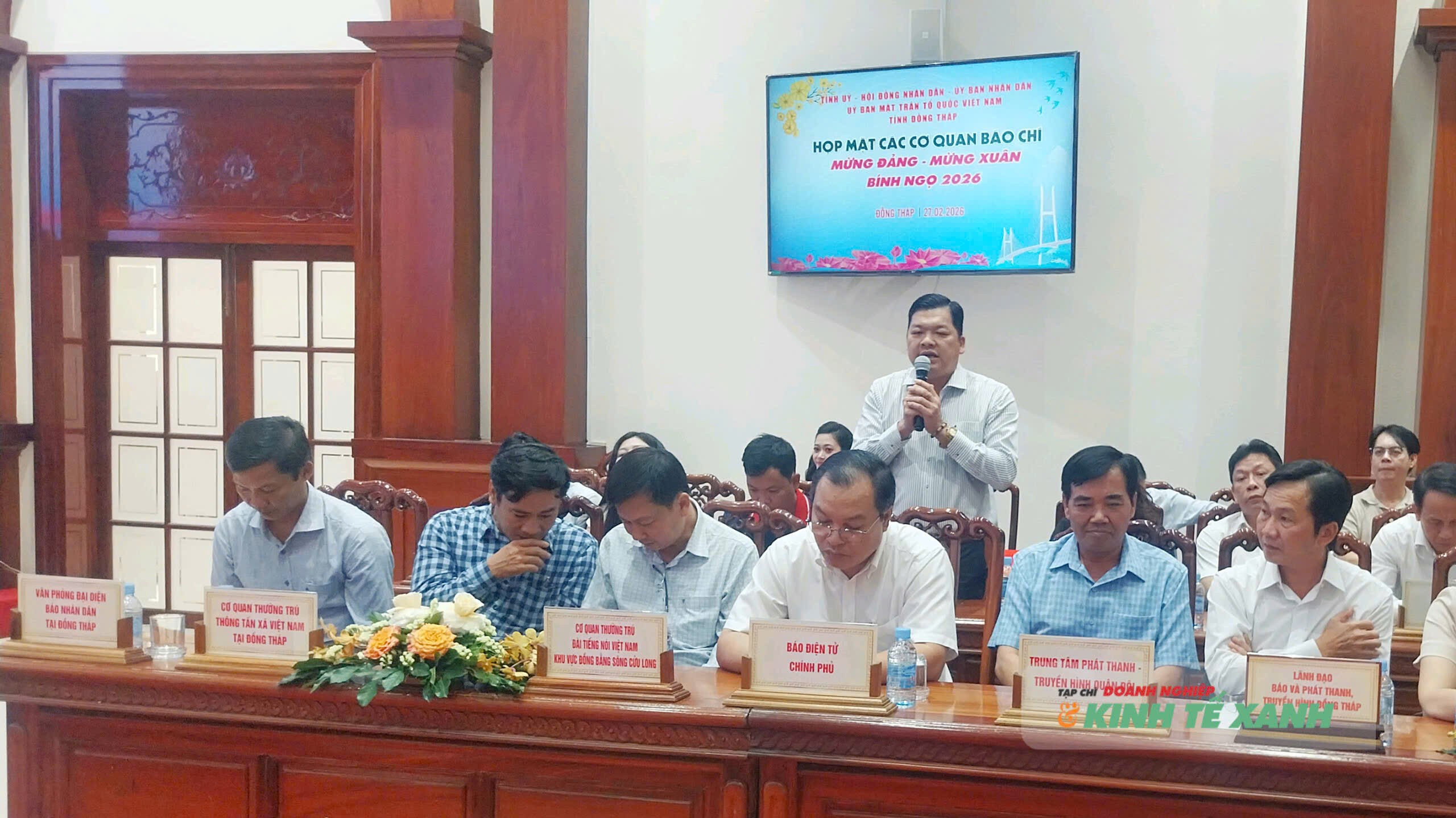 Đồng Tháp: Cam kết cung cấp thông tin minh bạch, kịp thời cho báo chí