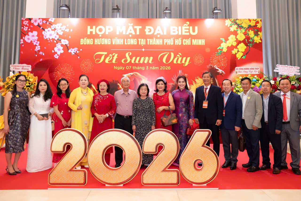 Họp mặt đồng hương Vĩnh Long tại TP.HCM: Gắn kết nghĩa tình, chung tay vì sự phát triển quê hương