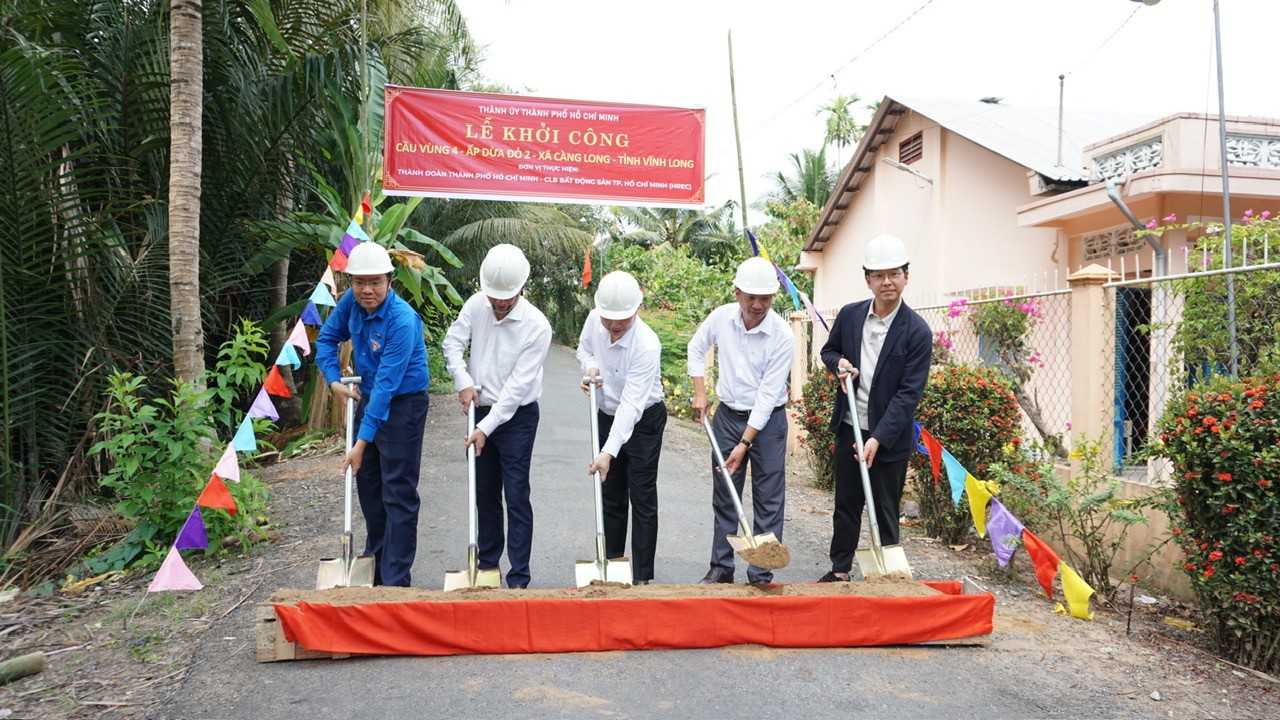 Khởi công Cầu Vùng 4 tại Vĩnh Long, tăng cường kết nối giao thông vùng