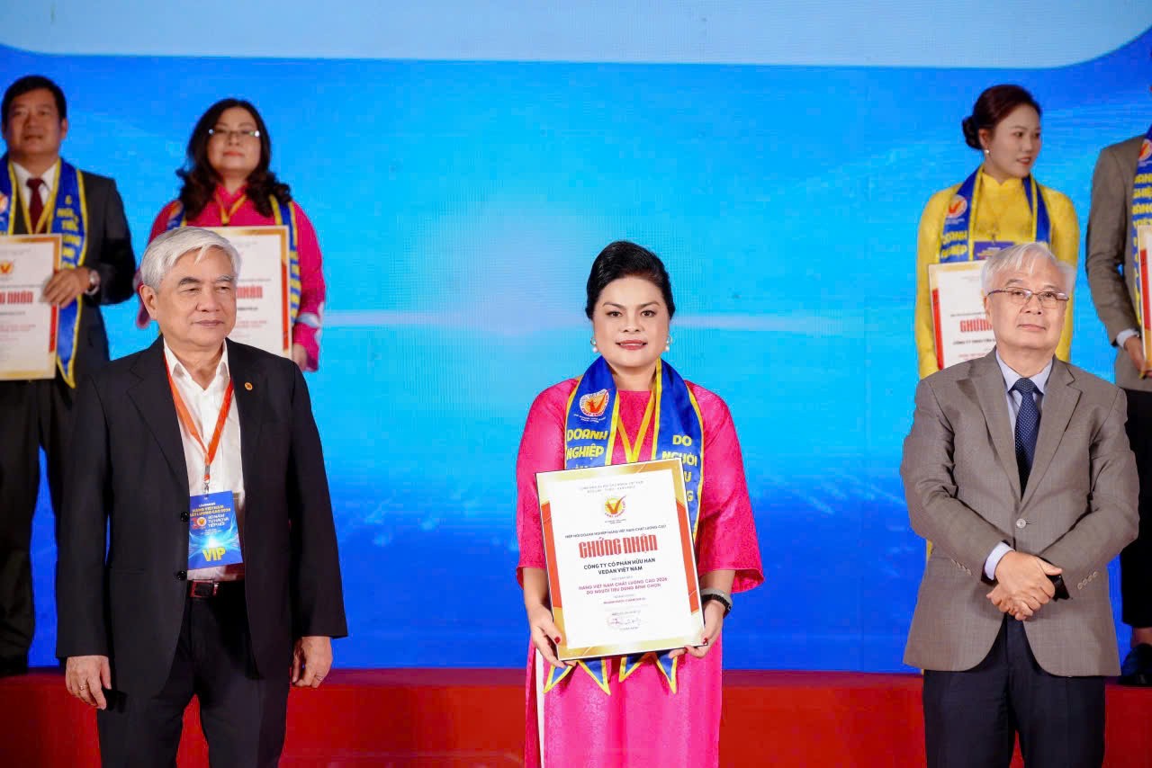 Vedan lần thứ 20 liên tiếp đạt danh hiệu “Hàng Việt Nam Chất lượng cao” năm 2026