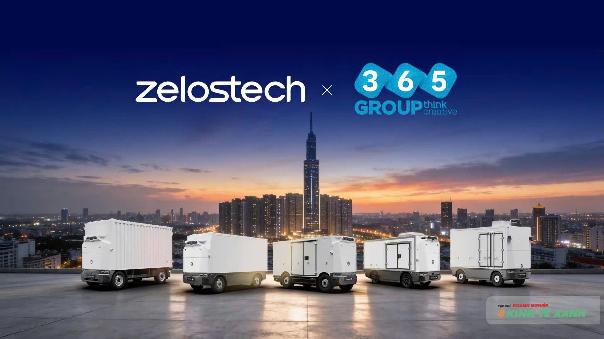 Zelostech – 365Group hợp tác chiến lược phát triển logistics tự hành, thúc đẩy hạ tầng logistics xanh tại Việt Nam