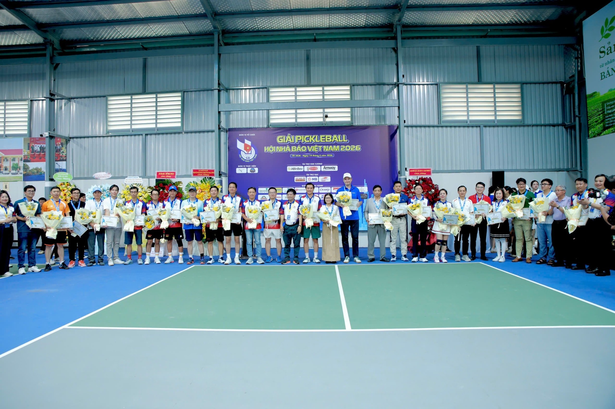 Giải Pickleball Hội Nhà báo Việt Nam 2026: Sân chơi thể thao gắn kết báo chí – doanh nghiệp – xã hội