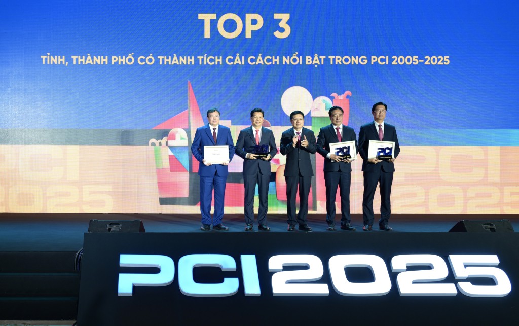 Tây Ninh được vinh danh Top 3 địa phương cải cách nổi bật trong 20 năm PCI 