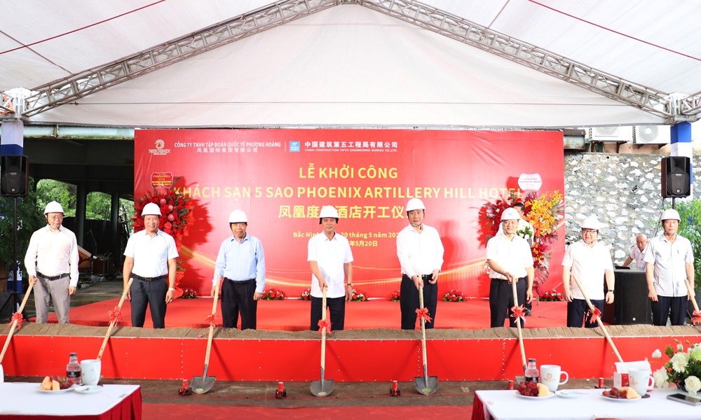 Bắc Ninh khởi công khách sạn 5 sao hơn 508 tỷ đồng tại “Đồi Pháo Thủ”