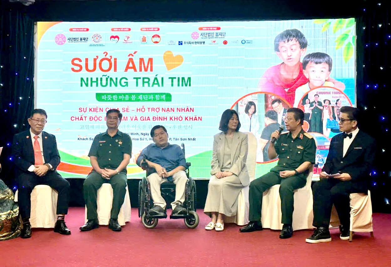 Việt Nam – Hàn Quốc: Chung tay xoa dịu nỗi đau chất độc da cam qua chương trình “Sưởi ấm những trái tim”
