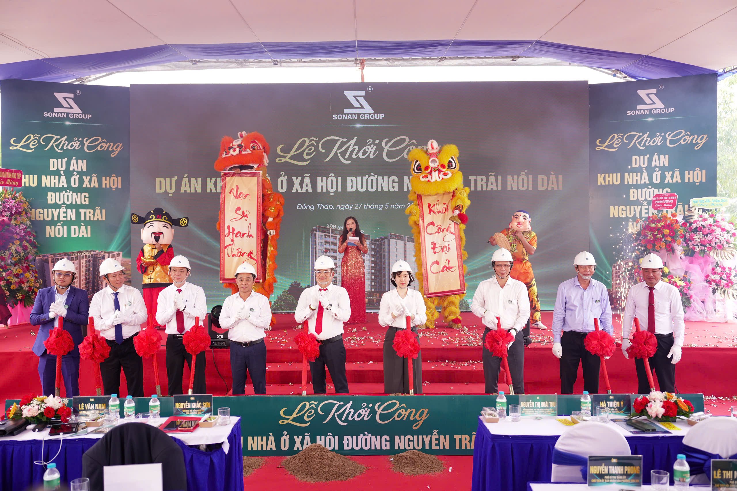 Đồng Tháp: Khởi công dự án nhà ở xã hội 357 tỷ đồng tại phường Sơn Qui