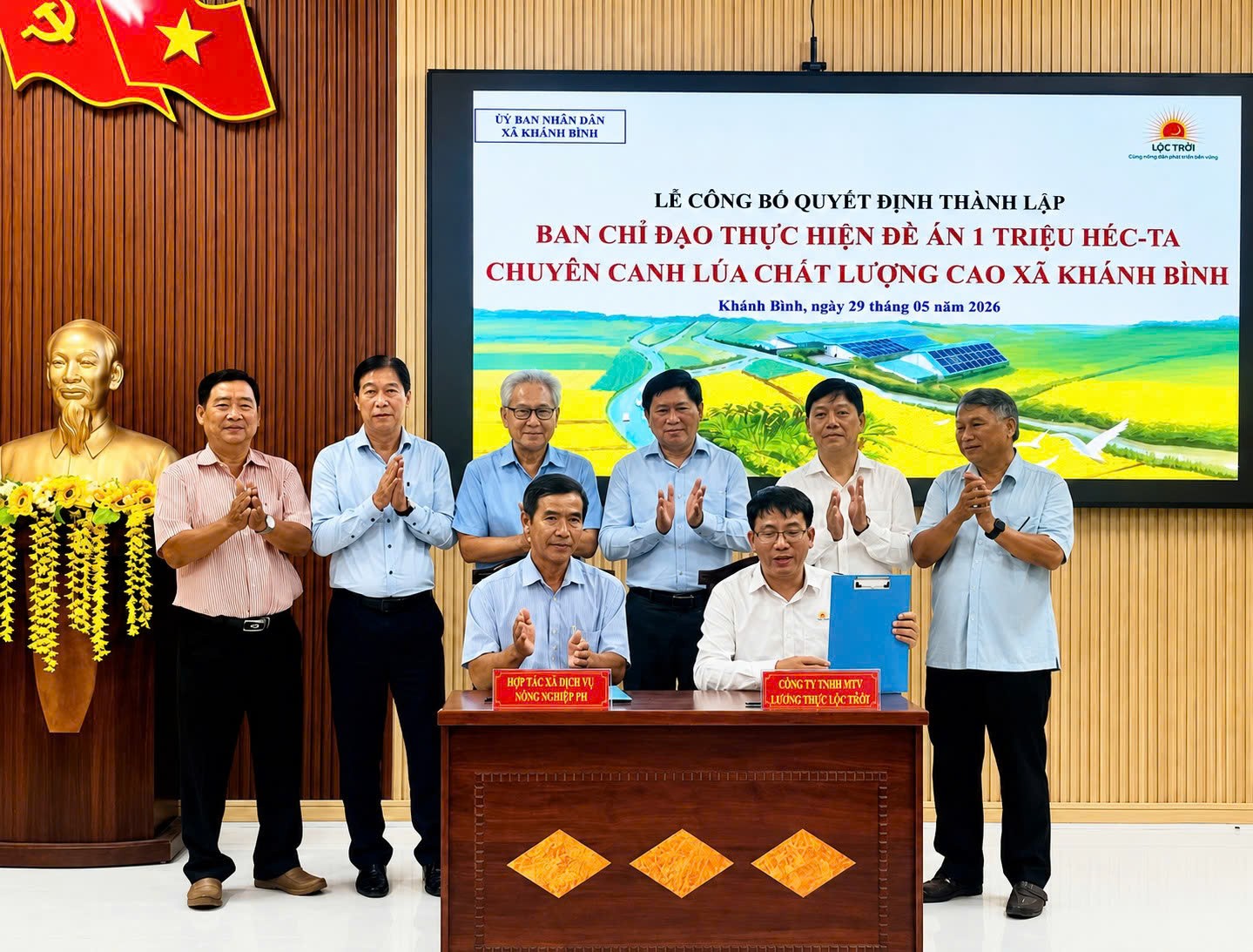 Lộc Trời đồng hành cùng chính quyền địa phương hai cấp, kiến tạo nền nông nghiệp xanh - Ảnh 3