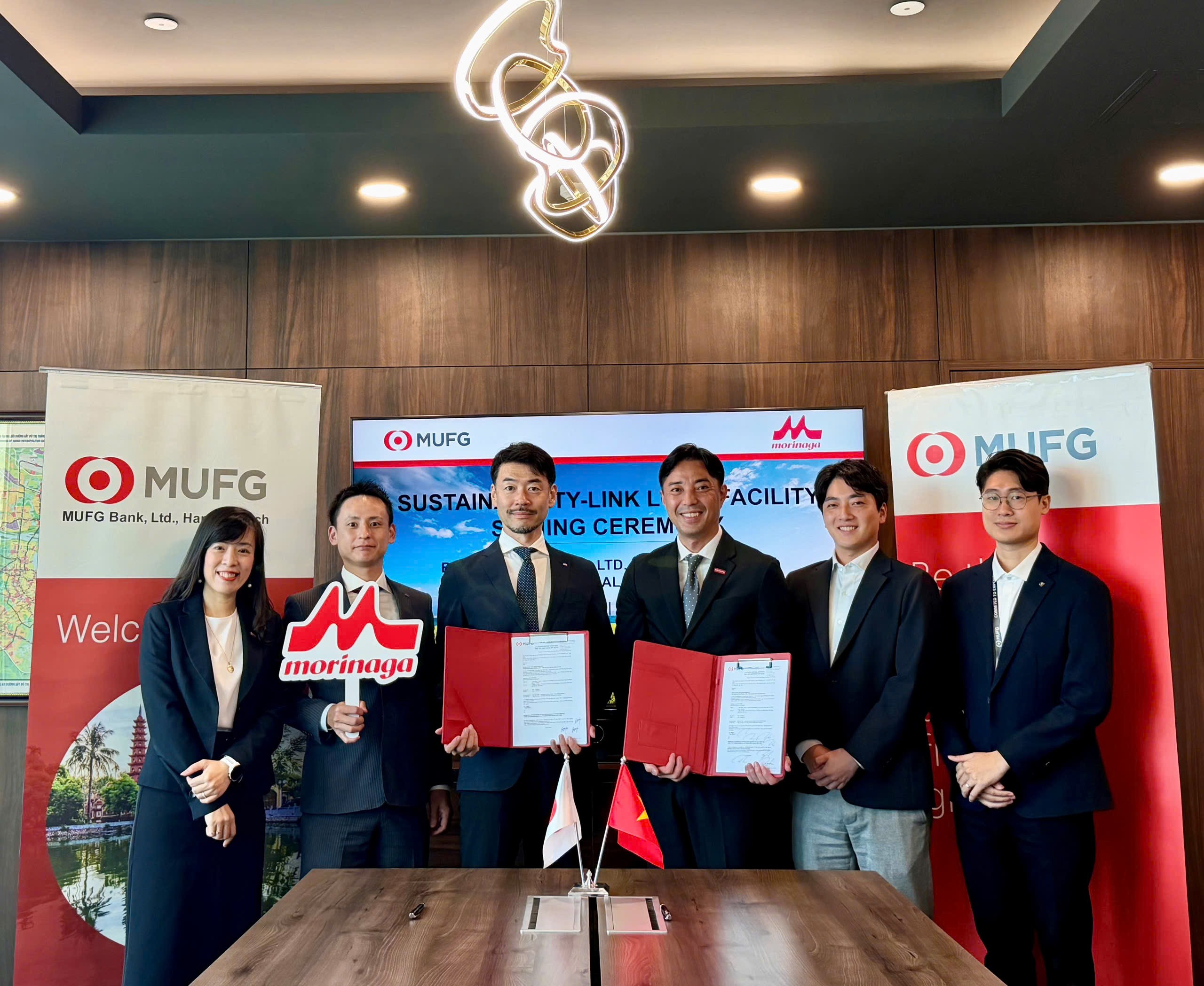 MUFG Việt Nam và Morinaga thúc đẩy chuyển đổi xanh bằng khoản vay liên kết bền vững - Ảnh 1
