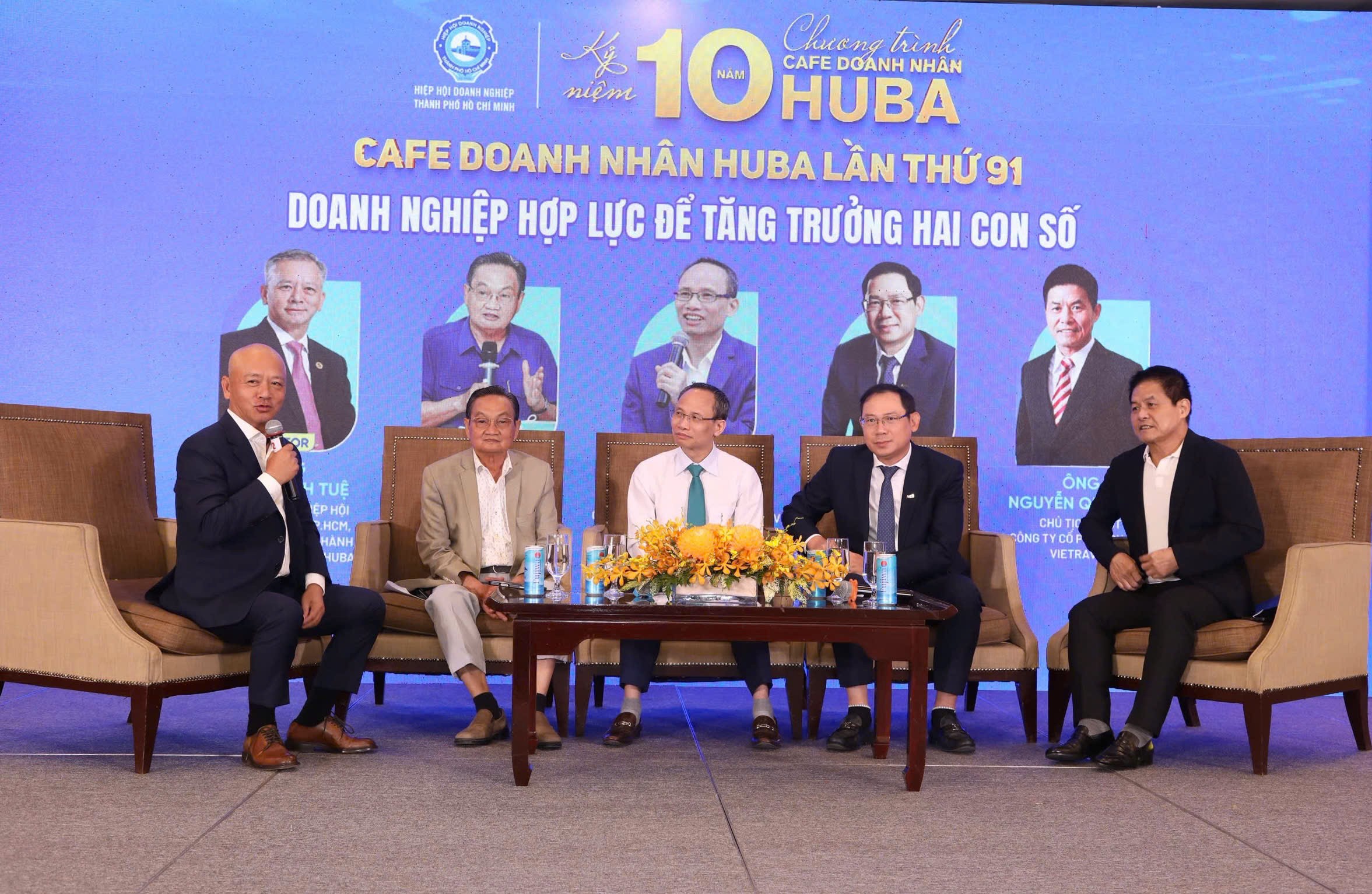 Cà phê Doanh nhân HUBA: Gỡ điểm nghẽn, tạo động lực tăng trưởng hai con số - Ảnh 8