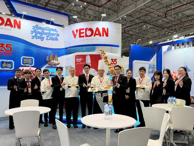 Vedan thúc đẩy giá trị gia tăng cho thực phẩm đông lạnh tại Vietfish 2026 - Ảnh 1