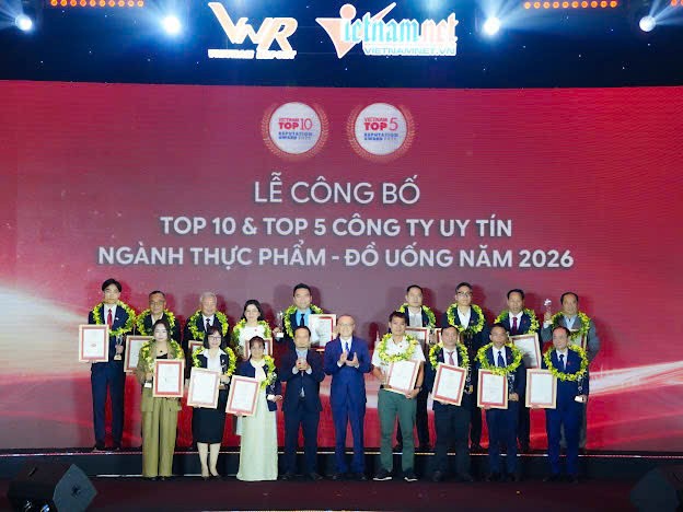 Vedan Việt Nam lần thứ 9 được vinh danh “Top 10 Công ty uy tín ngành Thực phẩm - Đồ uống” - Ảnh 1
