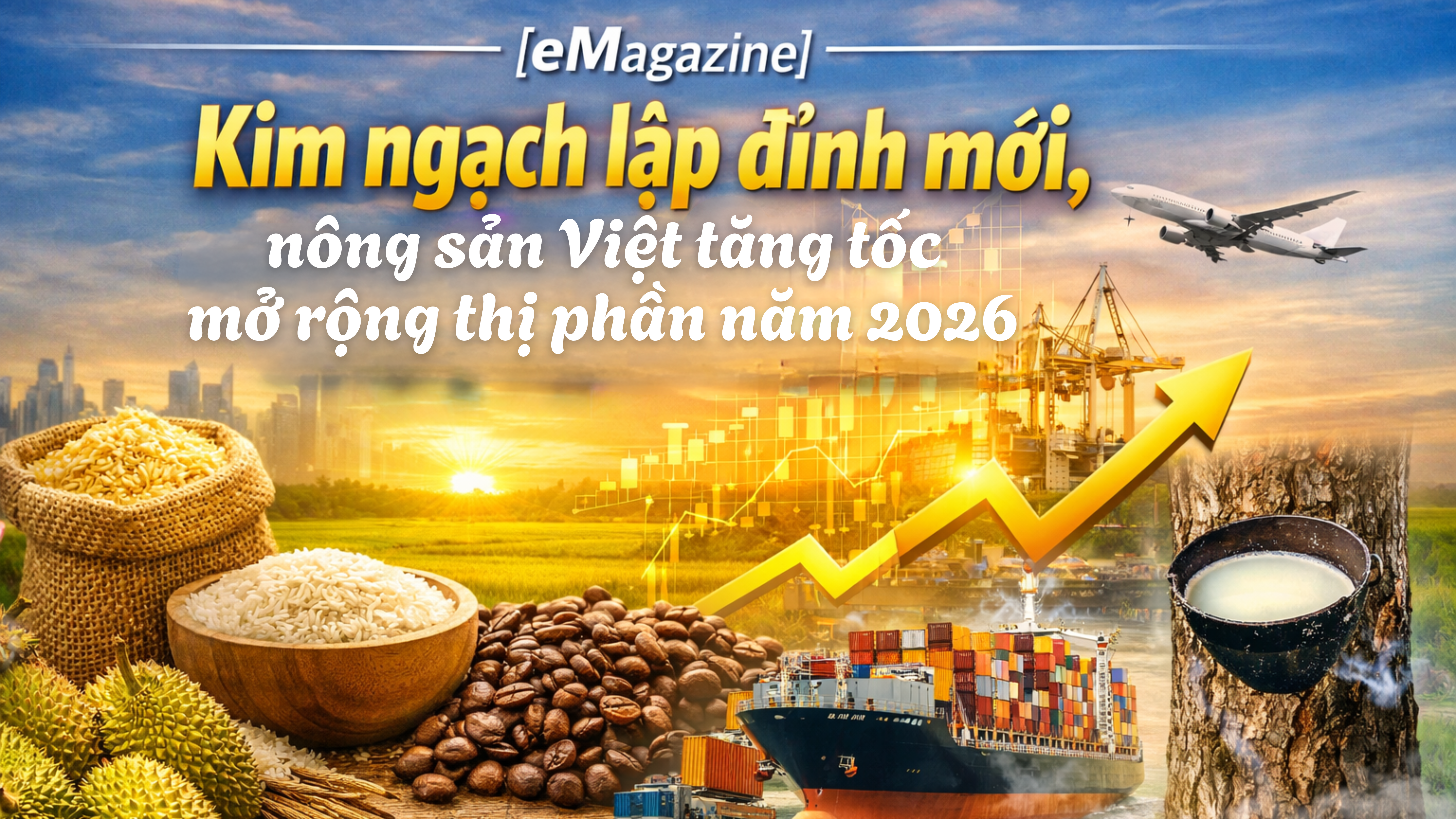 [eMagazine] Kim ngạch lập đỉnh mới, nông sản Việt tăng tốc mở rộng thị phần năm 2026