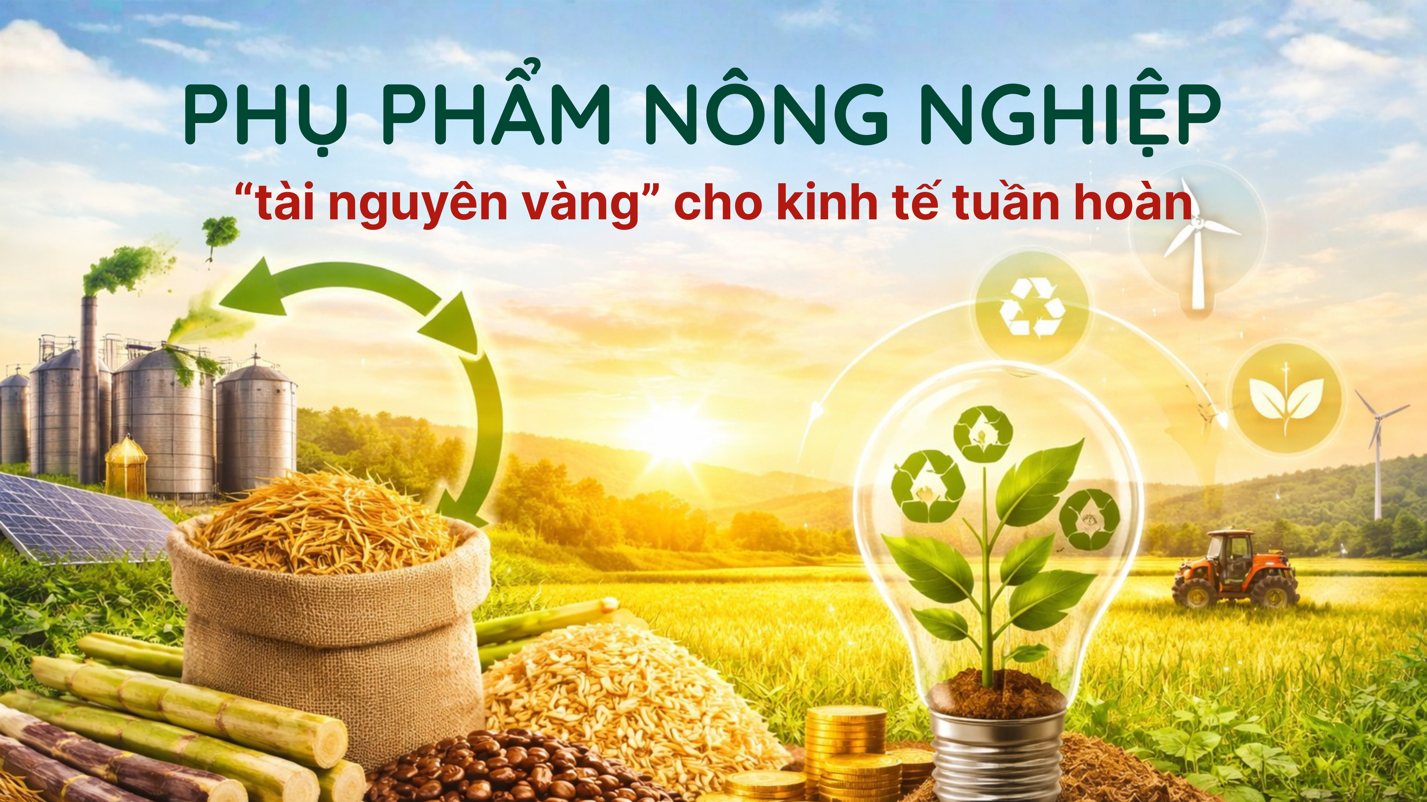 [eMagazine] Phụ phẩm nông nghiệp - “tài nguyên vàng” cho kinh tế tuần hoàn