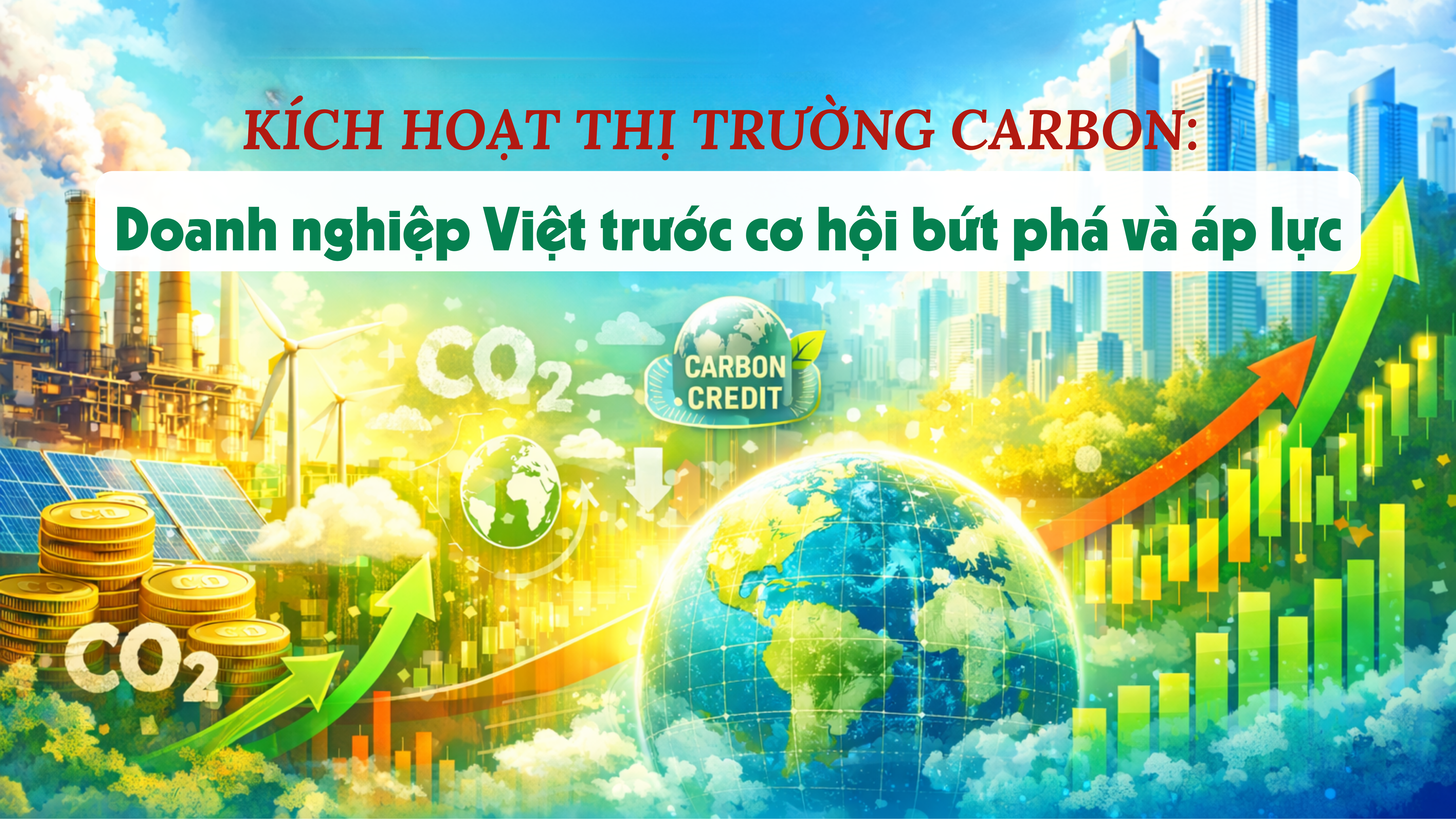 [eMagazine] Kích hoạt thị trường carbon: Doanh nghiệp Việt trước cơ hội bứt phá và áp lực chuyển đổi