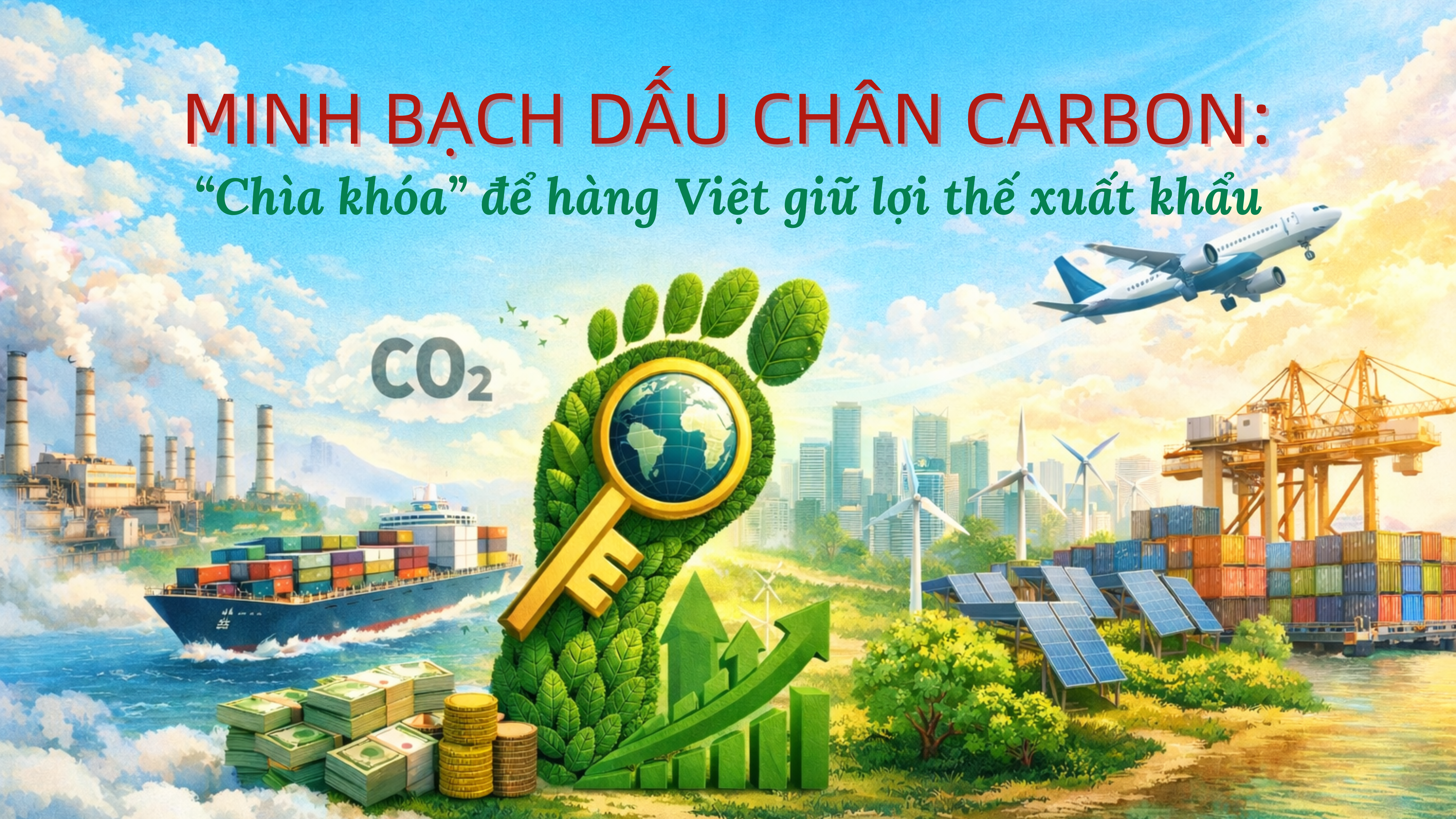 [eMagazine] Minh bạch dấu chân carbon: “Chìa khóa” để hàng Việt giữ lợi thế xuất khẩu