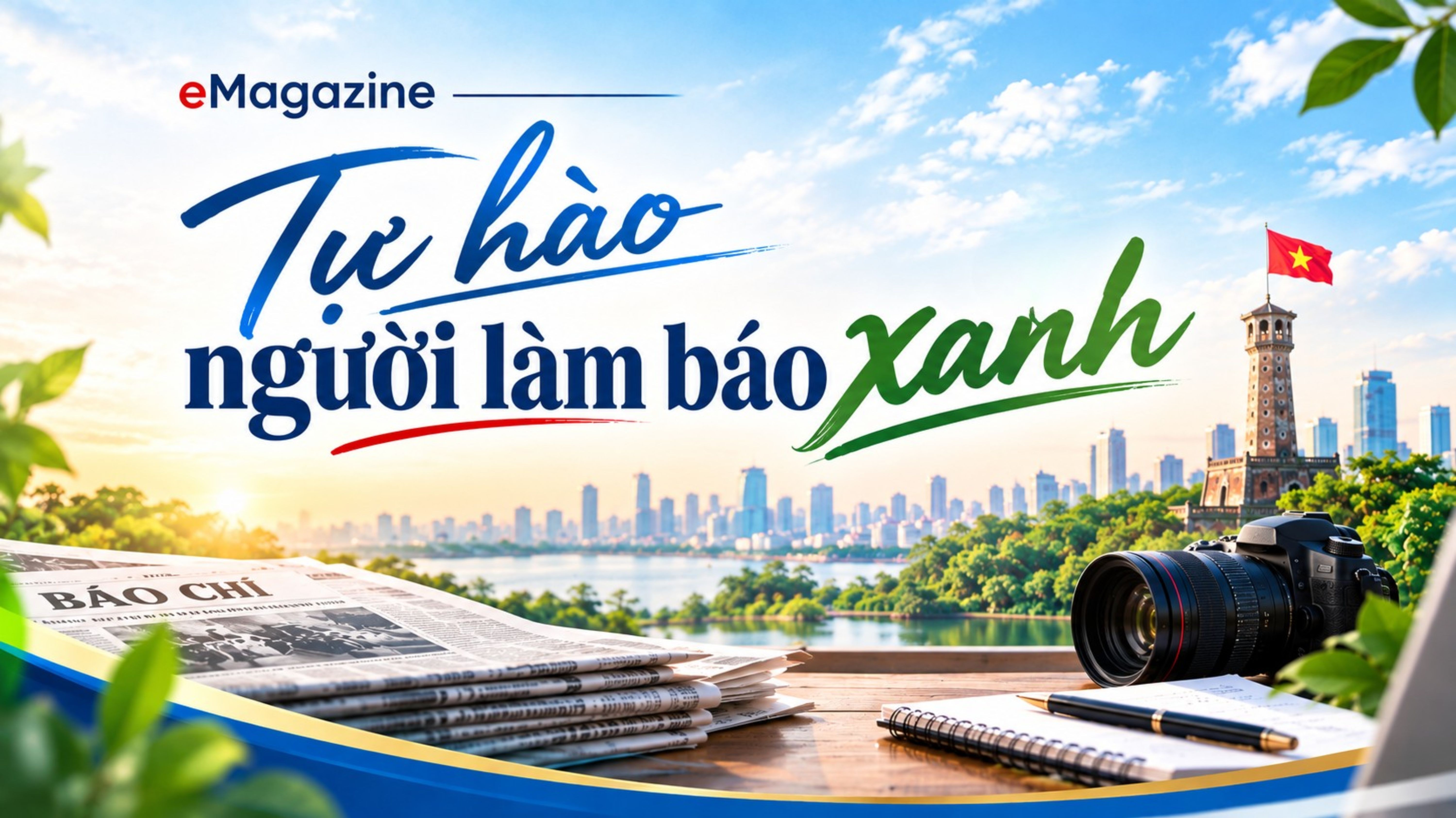 [eMagazine] Tự hào người làm báo xanh