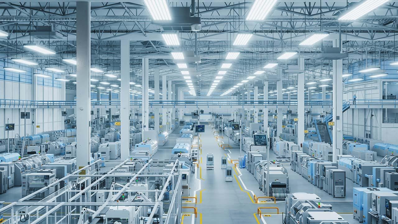 Ứng dụng chiếu sáng thông minh giúp doanh nghiệp theo dõi, điều chỉnh mức tiêu thụ năng lượng và nâng cao hiệu quả vận hành công trình. (Ảnh minh hoạ)