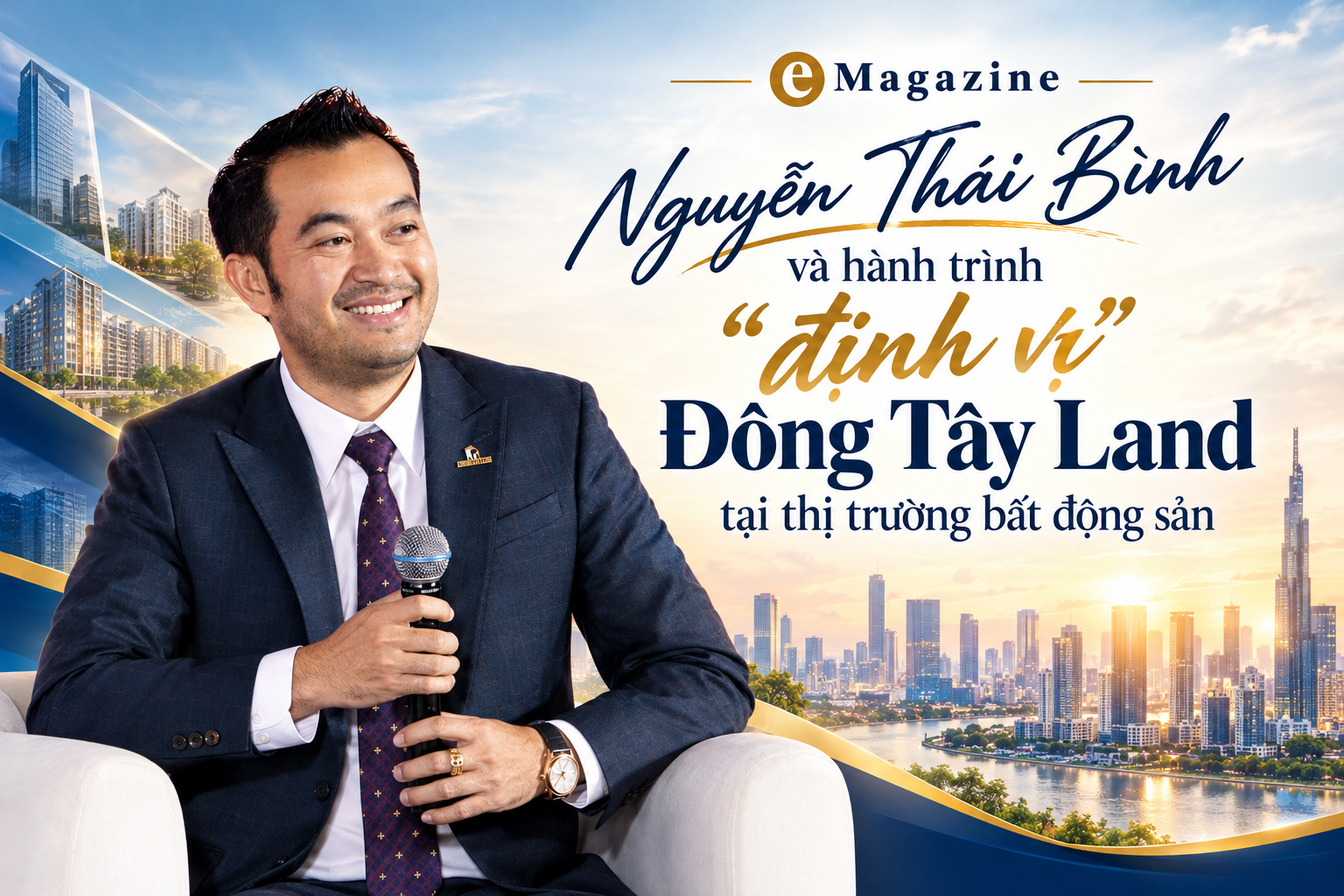 [eMagazine] Nguyễn Thái Bình và hành trình “định vị” Đông Tây Land tại thị trường bất động sản