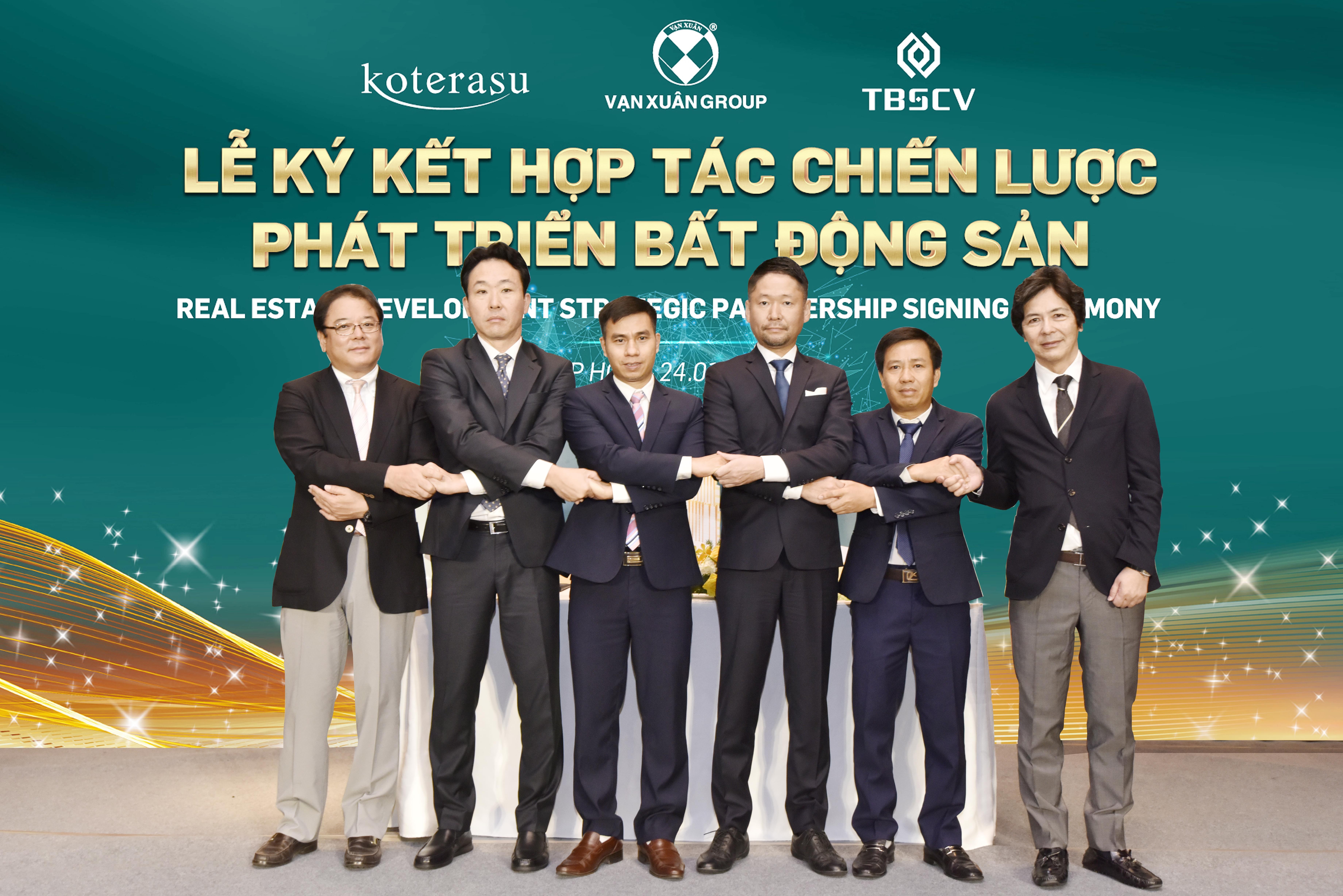 Vạn Xuân Group hợp tác phát triển bất động sản với Koterasu và TBS Capital VN