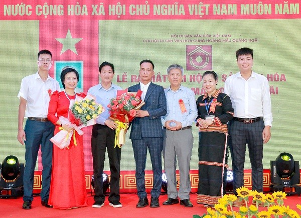 Thành lập Chi hội Di sản Văn hoá Cung Hoàng Mẫu tỉnh Quảng Ngãi