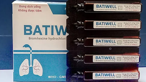 Hình ảnh: Vi phạm chất lượng mức độ 2, lô thuốc dung dịch uống Batiwell của Công ty cổ phần 23 tháng 9 bị thu hồi số 1