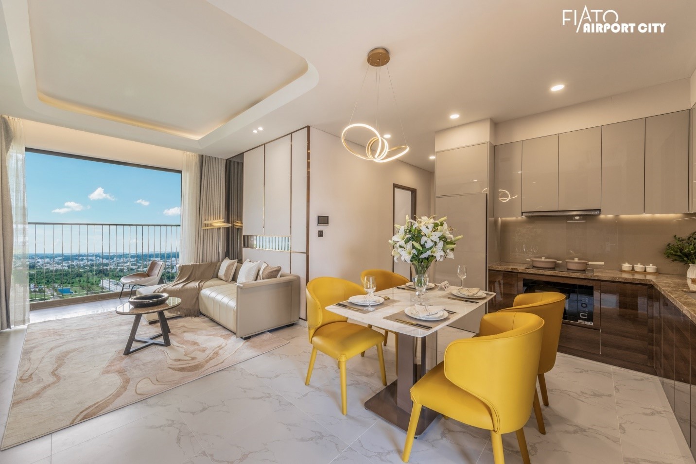 Căn hộ mẫu thiết kế bởi Ong&Ong (Singapore) đã hoàn thiện, sẵn sàng tham quan thực tế.