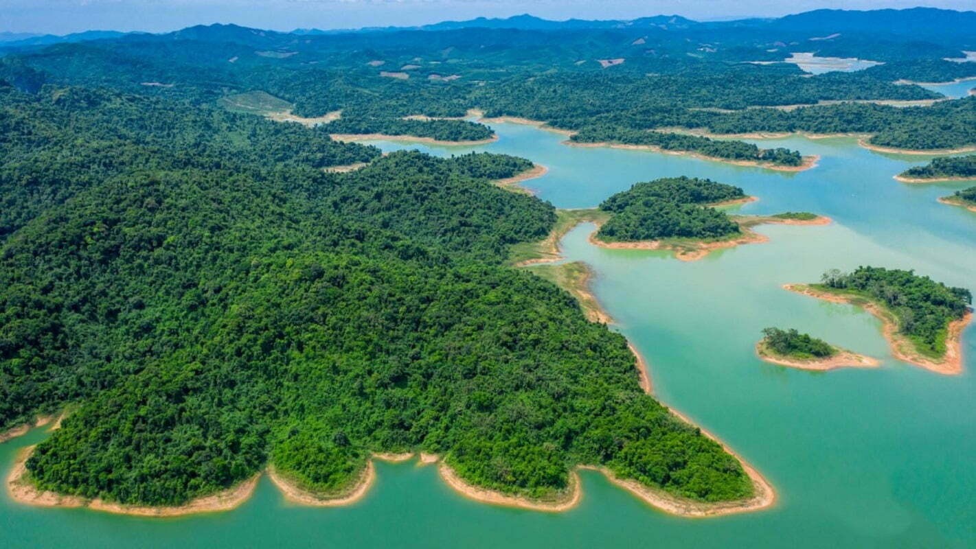 Vườn quốc gia Bến En hiện có 200 ha đất bán ngập nước trên lòng hồ sông Mực