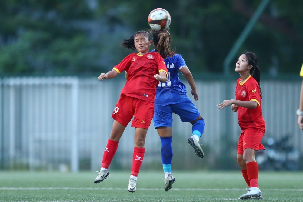U16 nữ Sơn La hòa 1-1 U16 nữ TP. Hồ Chí Minh