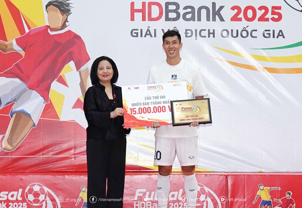 Cầu thủ ghi nhiều bàn thắng nhất: Nguyễn Thịnh Phát, Thái Sơn Nam TP. Hồ Chí Minh