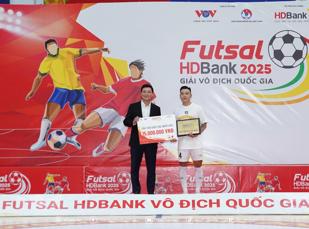 Cầu thủ xuất sắc nhất: Châu Đoàn Phát, Thái Sơn Nam TP. Hồ Chí Minh