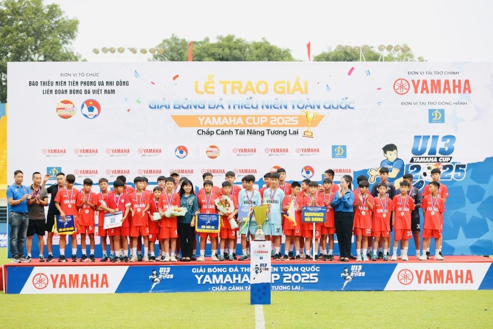 Đội đồng hạng Ba: U13 Hải Dương