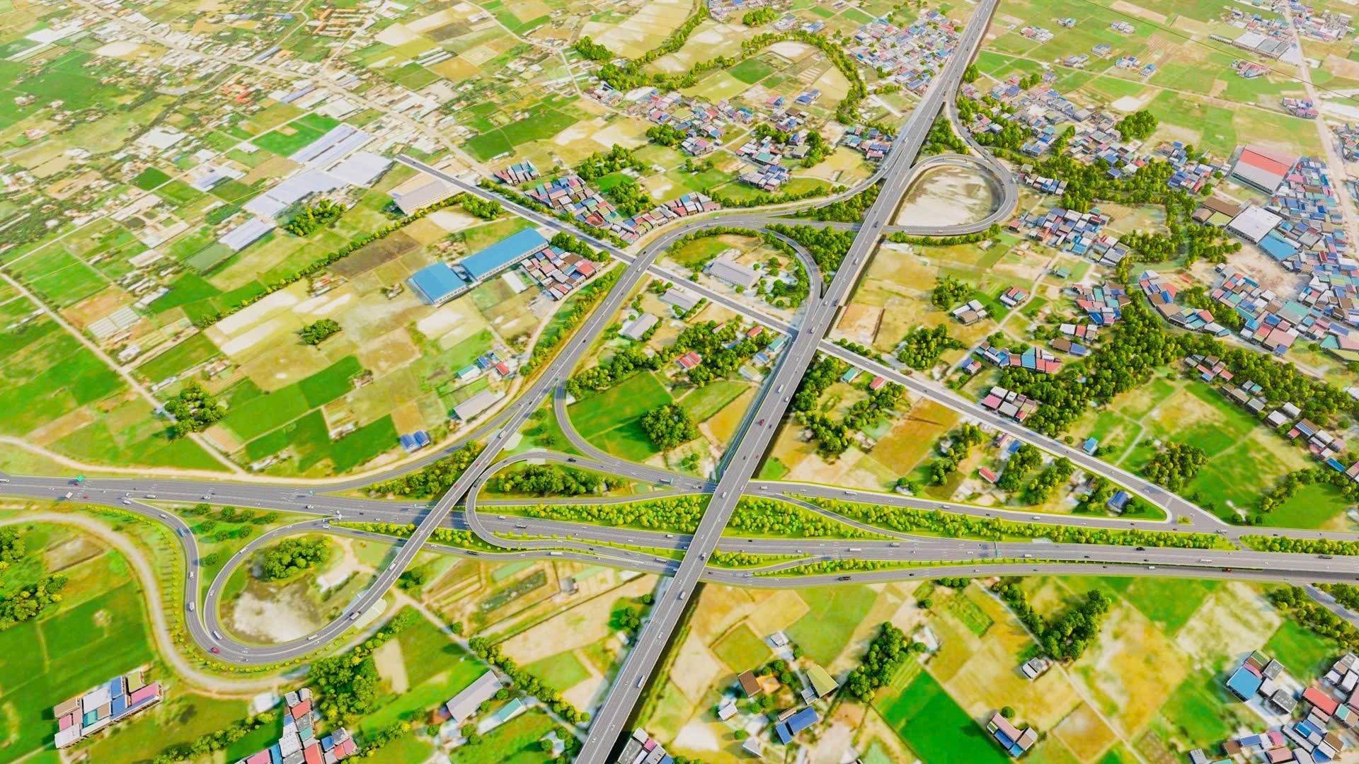 Nút giao Mỹ Yên đang bước vào giai đoạn tăng tốc thi công, cùng tiến độ chung của Vành đai 3, được kỳ vọng sẽ trở thành động lực chiến lược thúc đẩy phát triển vùng kinh tế trọng điểm phía Nam.