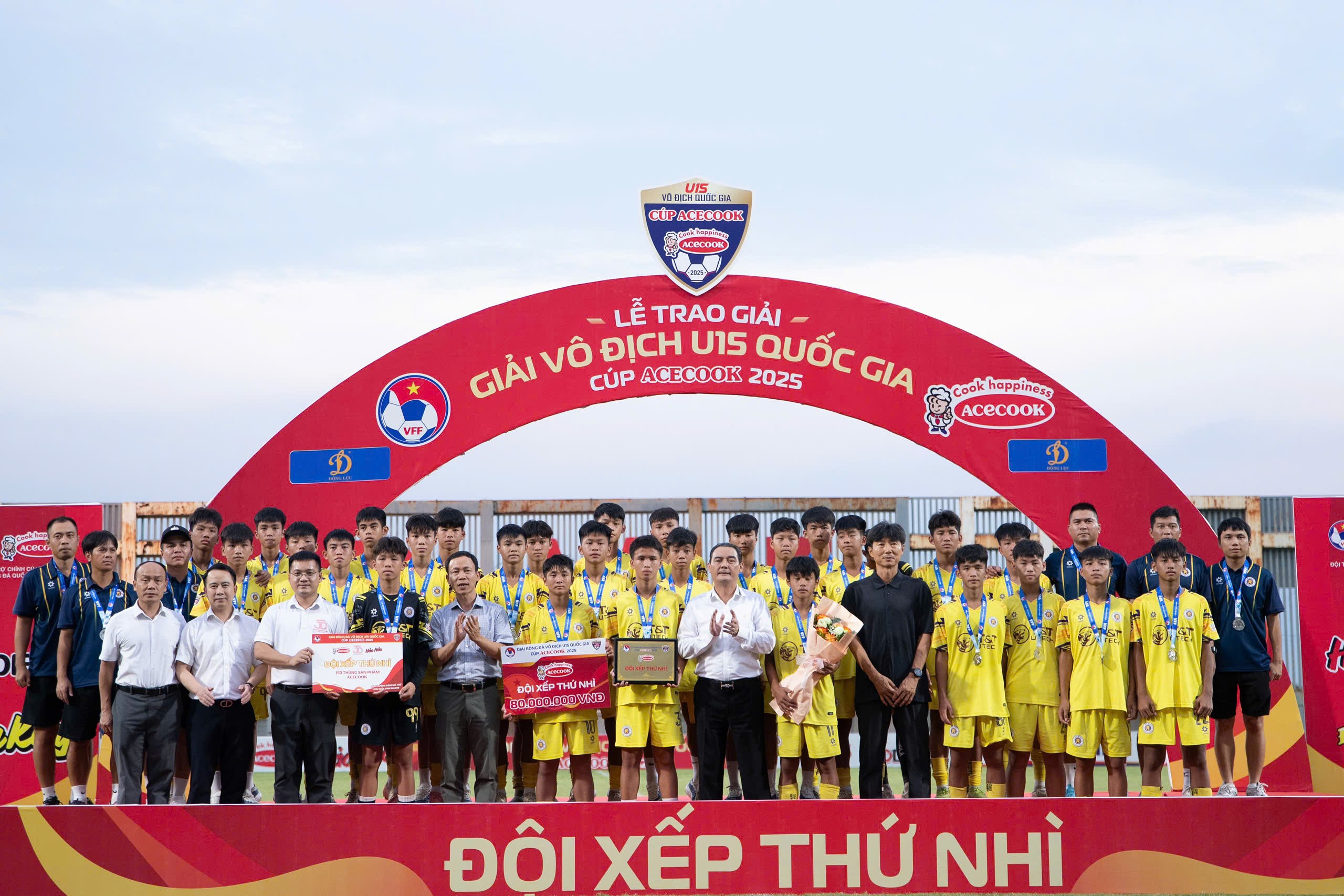 Đội giải Nhì: U15 Hà Nội