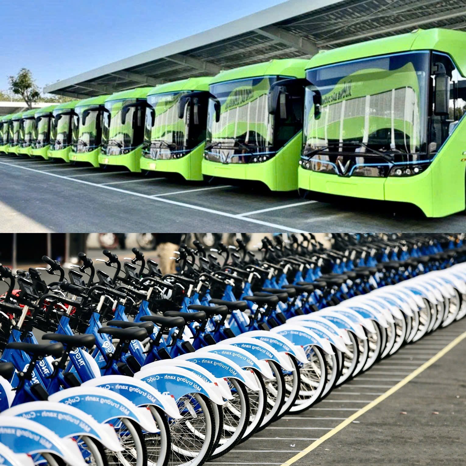 Hạn chế xe xăng, TP.HCM tăng cường thêm 72 tuyến xe buýt và xe đạp công cộng