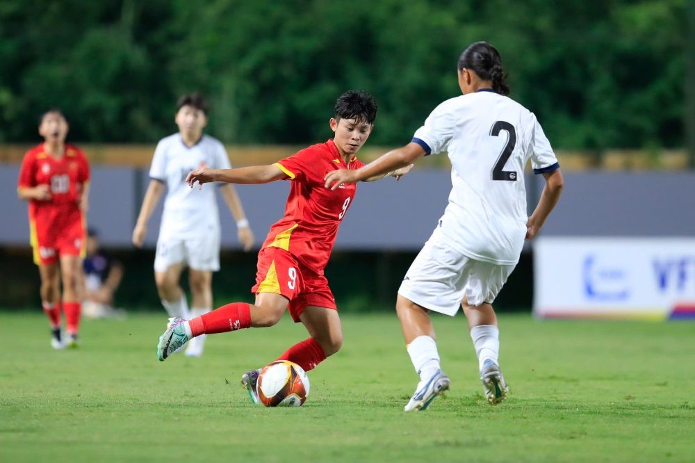 U20 nữ Việt Nam đánh bại U20 nữ Kyrgyzstan với tỉ số 3-0