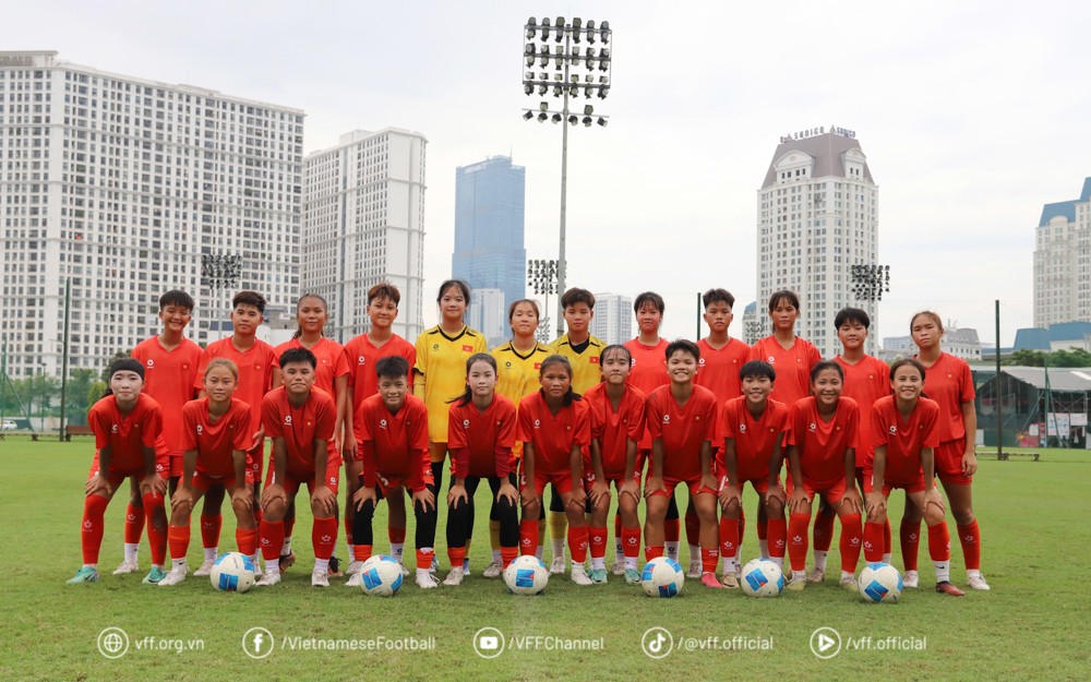 Đội tuyển U16 nữ Việt Nam tham dự giải vô địch U16 nữ Đông Nam Á 2025