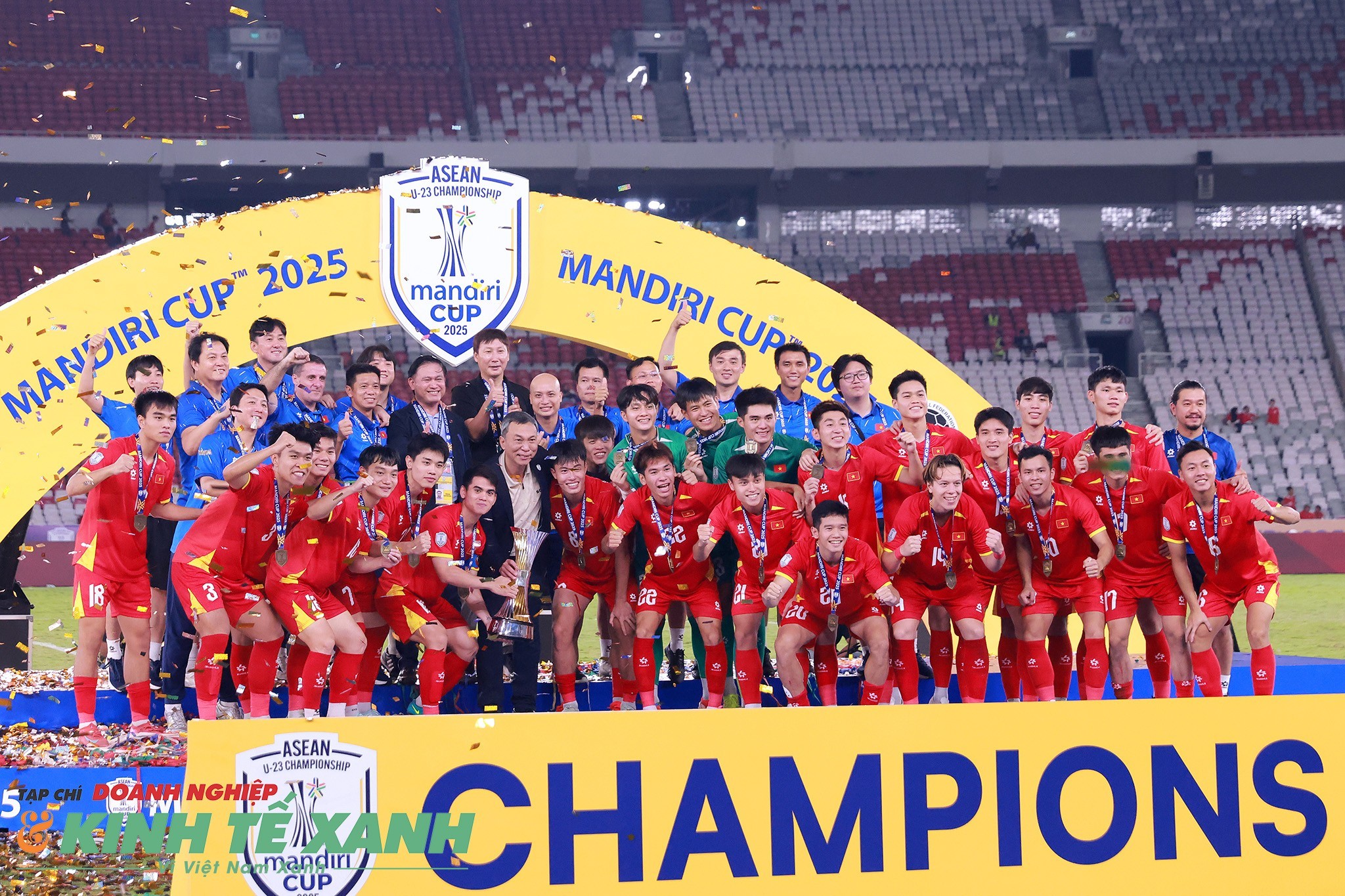 Giành vé tham dự Vòng chung kết giải vô địch U23 châu Á 2026 sẽ là mục tiêu tiếp theo của thầy trò HLV Kim Sang Sik