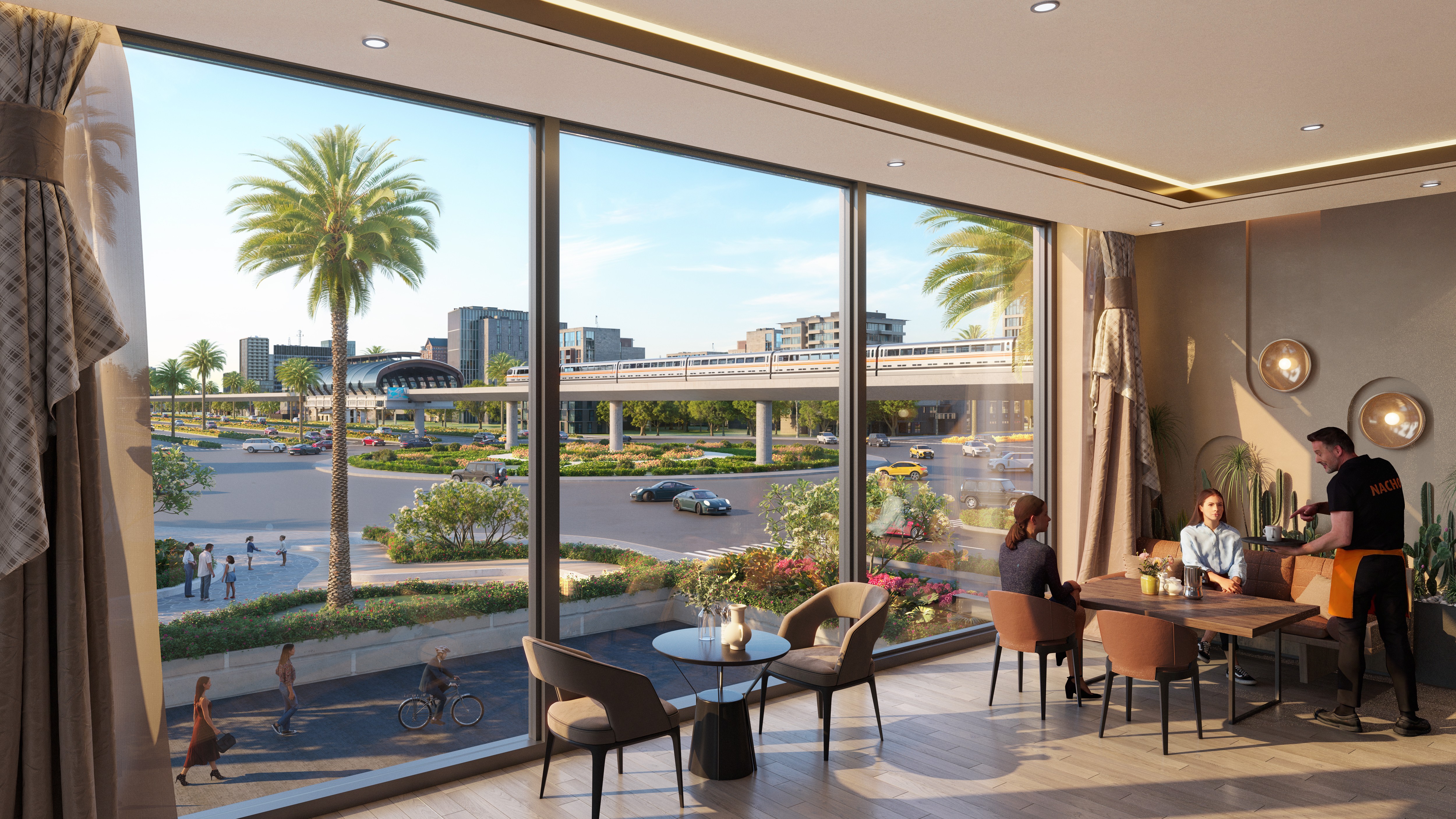 HUB thương mại khối đế với đa dạng tiện ích dịch vụ