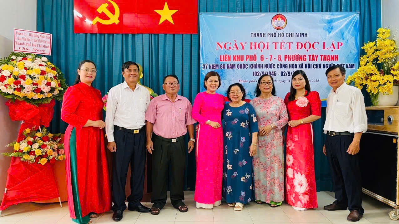 Ngày hội “Tết Độc lập” lan tỏa tinh thần đại đoàn kết tại phường Tây Thạnh