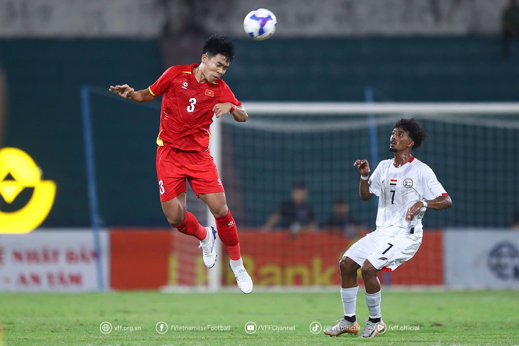 Các cầu thủ U23 Việt Nam bỏ lỡ nhiều cơ hội ghi bàn ở trận đấu với U23 Yemen