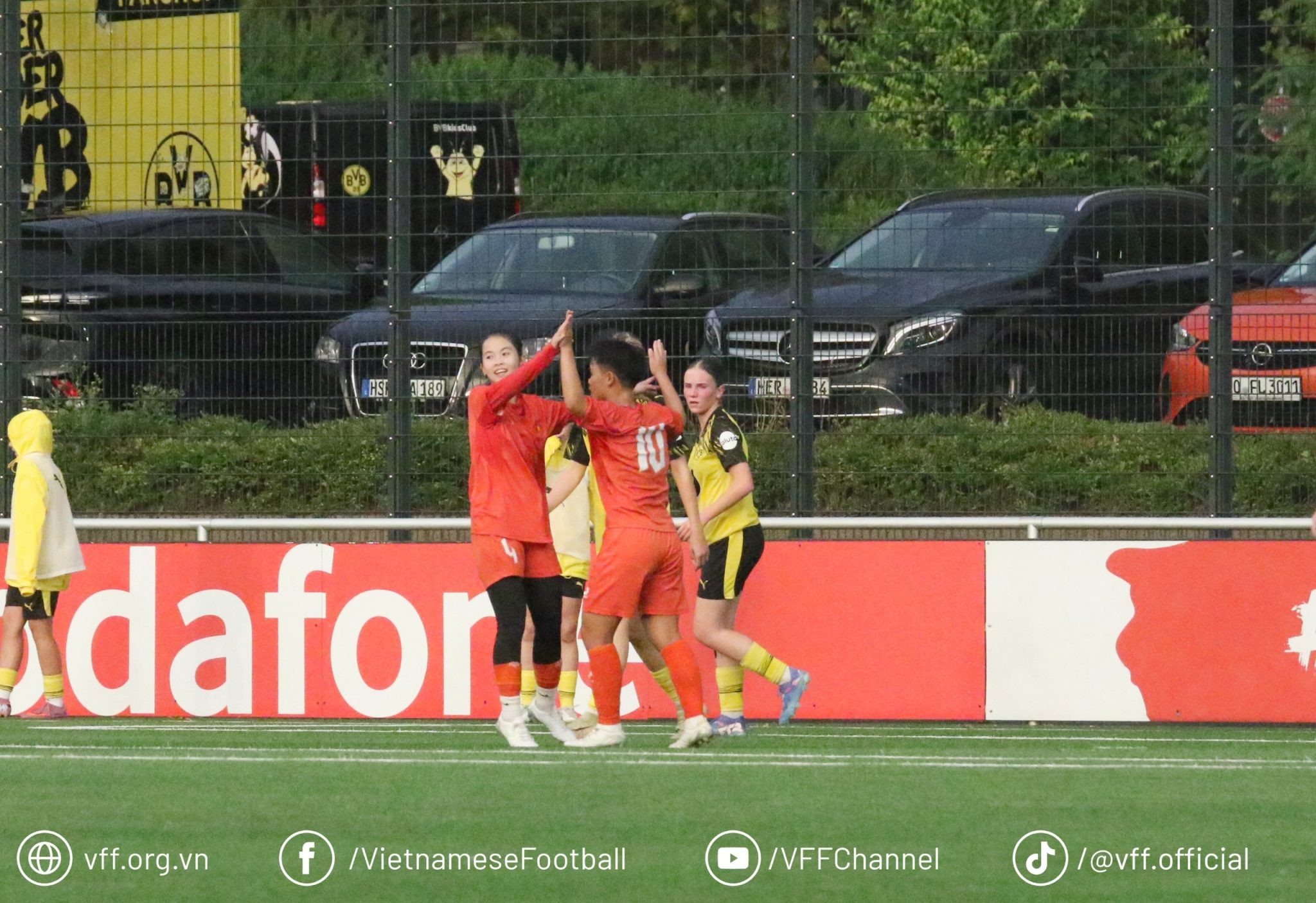 Chiến thắng trước U17 nữ Borussia Dortmund giúp các cầu thủ U17 nữ Việt Nam thêm tự tin