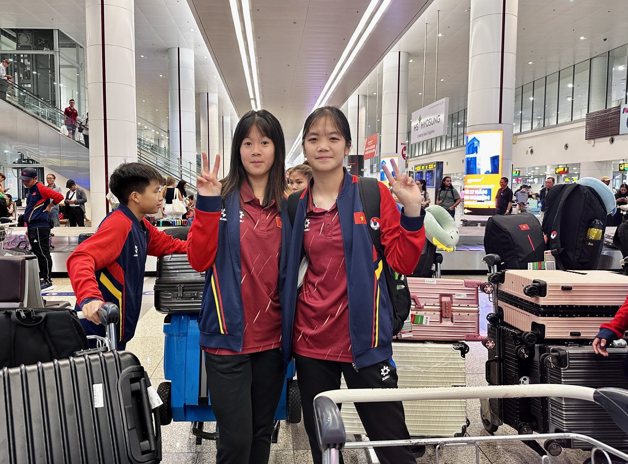 Các cầu thủ trẻ U17 nữ Việt Nam đã thu được nhiều bài học kinh nghiệm bổ ích trong chuyến tập huấn tại CHLB Đức