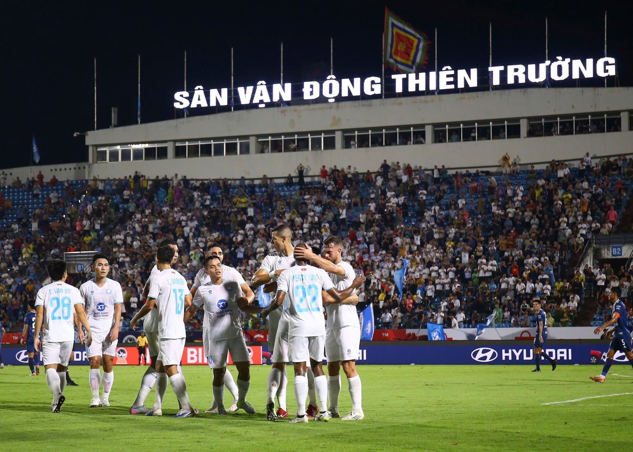 Thép Xanh Nam Định FC thắng 2-1 trước đội đầu bảng PKR Svay Rieng FC, Campuchia