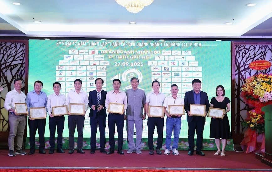 Doanh nhân Tiền Giang tại TP.HCM: Hành trình 12 năm gắn kết, tri ân và phụng sự quê hương