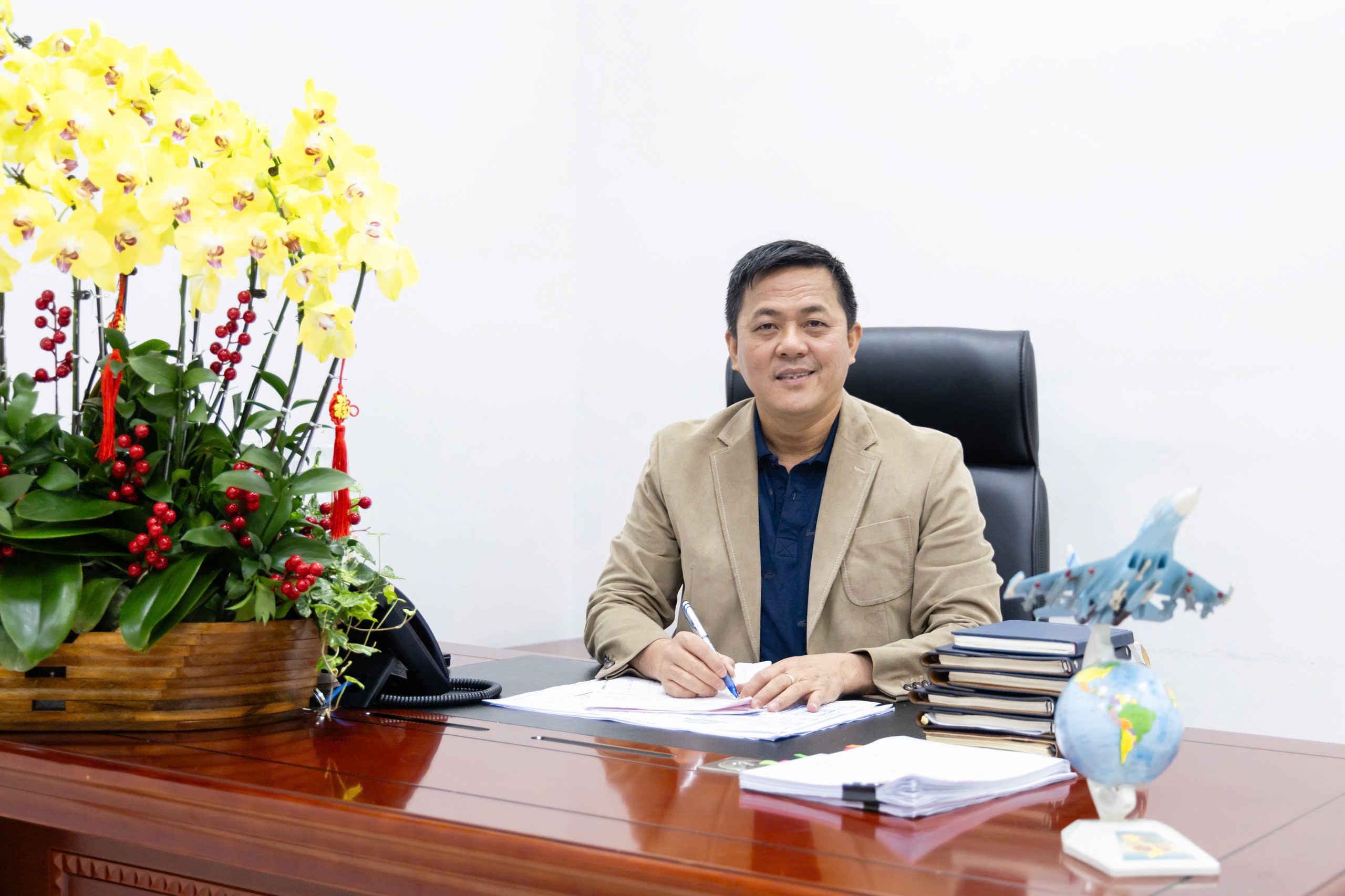 Ông Trần Ngọc Hải - Phó Chủ tịch Hội Đồng Quản Trị - Tổng Giám Đốc Công Ty Cổ Phần Long Biên. 