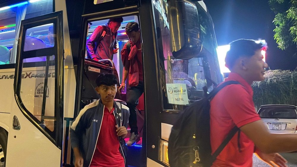 Đội tuyển Nepal đến Việt Nam, chuẩn bị thi đấu hai lượt trận với đội chủ nhà